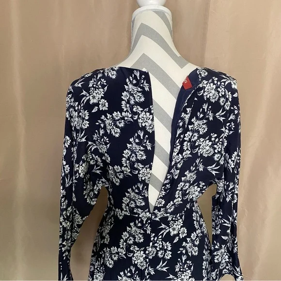 MaxMara Studio Floral Long Sleeve Dress - Picture 8 of 9